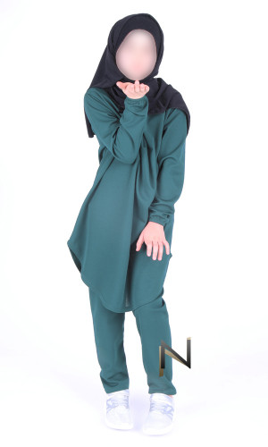 EPE01 tunic and pants suit