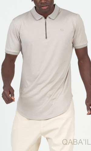 Polo ZIP UP short-sleeved...