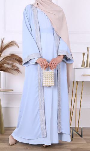 Abaya Kimono XIX goldene...