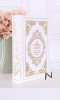 Buch (Französisch und Arabisch) : Quran Leder Luxus QR010