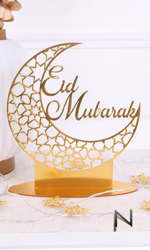 Dekoration Eid Mubarak und...