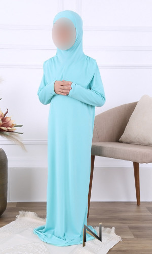 Kleid integrierter Hijab...