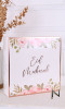 Geschenkbox Eid Mubarak Blumen quadratisch