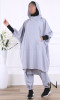 Jilbab Sport ERG70 integrierte Hijab-Tunika und Sarouel