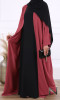 Abaya Kimono Schmetterling KIM004 Saphyr-Stoff (Medina-Seiden-Stil)